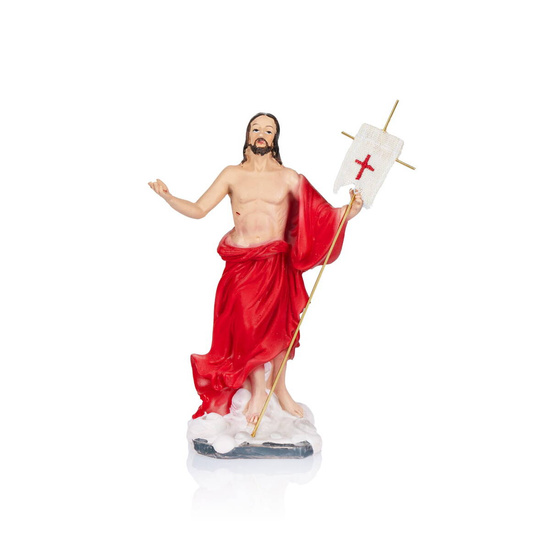 Figurka - Jezus Zmartwychwstały - 14 cm - Wielkanoc