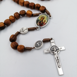 Różaniec z drzewa oliwnego