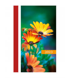 Terminarz tygodn. KOLOROWY 2023 - kwiaty