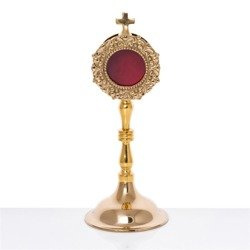 Relikwiarz mosiężny