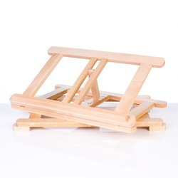 Pulpit drewniany obrotowy naturalny