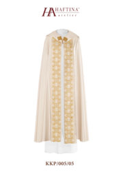 Kapa liturgiczna z emblematem IHS