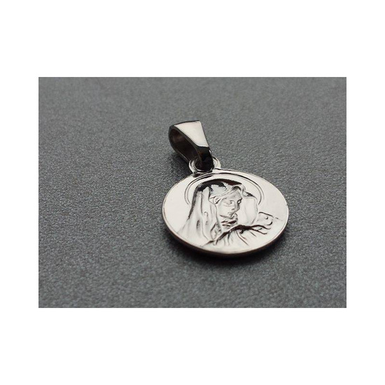 Medalik srebrny Matka Boża Bolesna - 1,4 cm