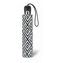 Parasol Pierre Cardin Easymatic Black & White