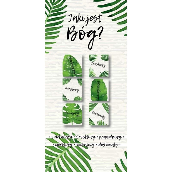 Zakładki Magnetyczne - Jaki jest Bóg - 6 sztuk