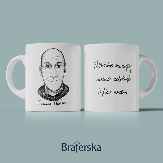 Kubek ceramiczny - ks. Tomasz Merton