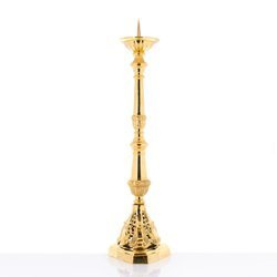 Lichtarz - mosiądz - 80 cm