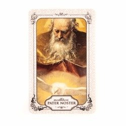 Kartka z modlitwą Pater Noster