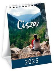 Kalendarz 2025 na biurko - Cisza (Apostolinki)
