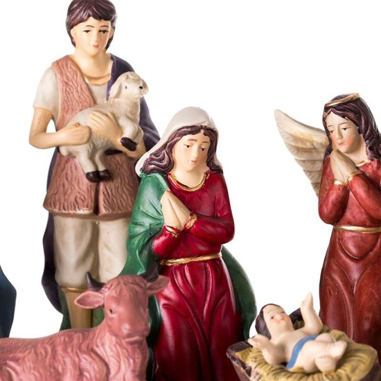 Szopka bożonarodzeniowa - 20 cm - Ceramico