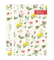 Terminarz B6 KOLOROWY 2023 - ornament