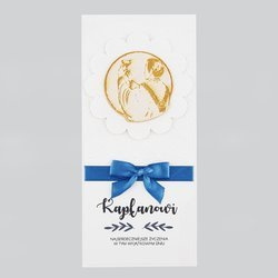 Kartka Kapłanowi - niebieski