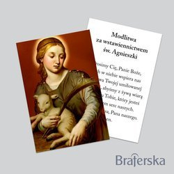 Obrazki św. Agnieszka
