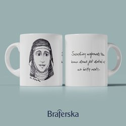 Kubek ceramiczny - św. Klara