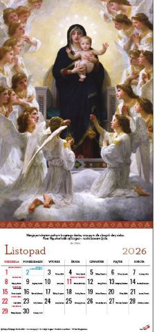 Kalendarz 2026 - Madonny