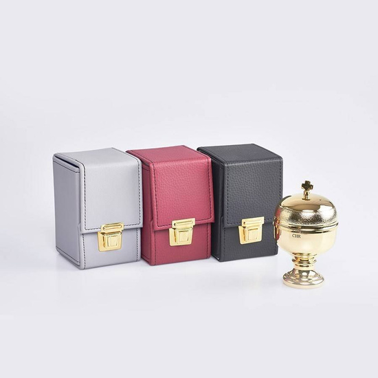 Pojemnik na oleje Crismera ze szklanym wkładem - 10,5 cm