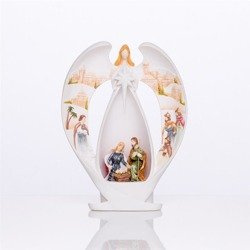 Szopka bożonarodzeniowa - świecąca - Bianco