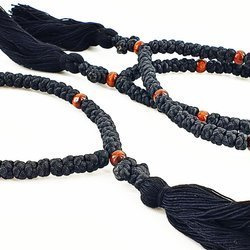 Czotka pleciona 50 - tka czarna