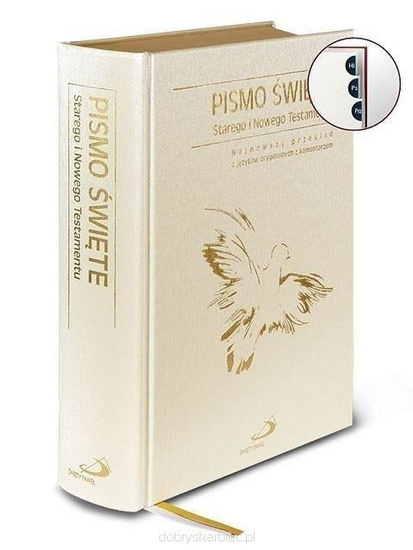 Pismo Święte Starego i Nowego Testamentu (złocone, paginacja)