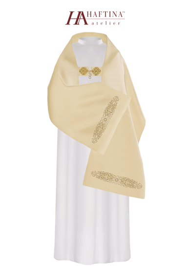 Welon haftowany "IHS" 