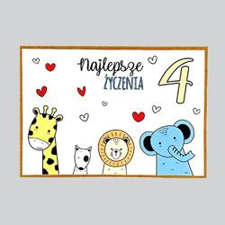 Kartka - Najlepsze życzenia - 4