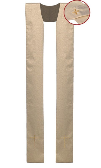 Złoty ornat haftowany - "Serce Pana Jezusa i Kielich "  