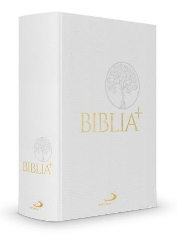 Biblia Plus - płótno biała