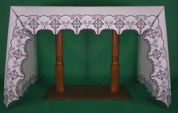 Obrus ołtarzowy - krzyż cierniowy