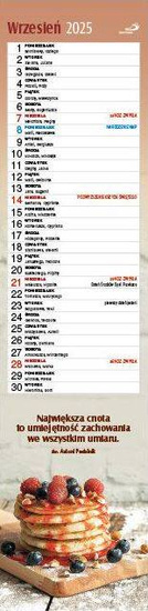 Kalendarz 2025 - Świat wokół nas