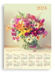 Kalendarz 2024 - plk. średni Bukiet