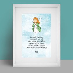 Obraz dla dzieci z modlitwą