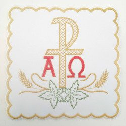 Palka haftowana PX Alfa Omega