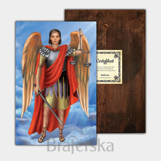 Ikona drukowana - św. Michał Archanioł