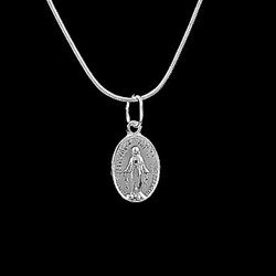 Medalik Matka Boża Niepokalana - srebrny