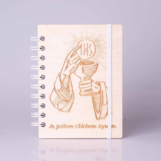 Notes A5 ,,Ja jestem chlebem żywym"