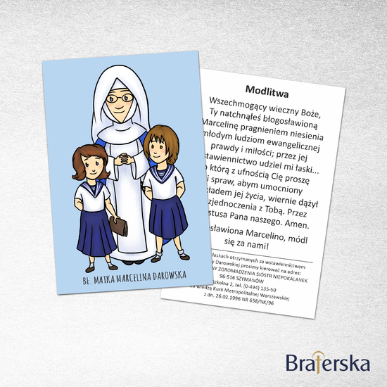 Obrazki dla dzieci. Bł. Matka Marcelina Darowska