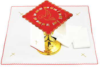 Komplet kielichowy z Duchem Świętym