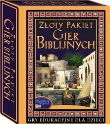 Złoty pakiet gier biblijnych - pendrive
