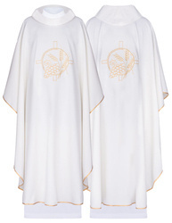 Ornat z eucharystycznym wzorem