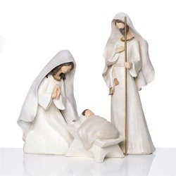 Szopka bożonarodzeniowa - Święta Rodzina - Decorato - 41 cm