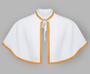 Peleryna ministrancka (biała)