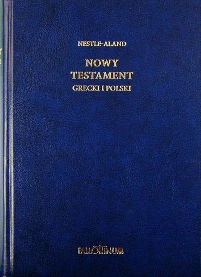 Pismo Święte Nowy Testament grecki i polski