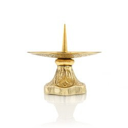 Lichtarz - mosiądz - 5,5 cm