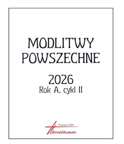 Modlitwy Powszechne 2026/A - wkład