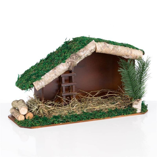 Szopka bożonarodzeniowa - 29 cm - Naturale
