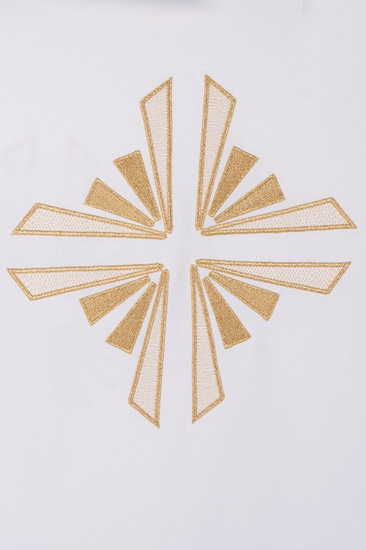 Ecru ornat haftowany