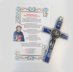Krzyż z medalikiem św.Benedykta