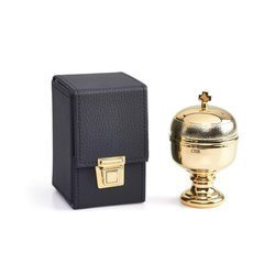 Pojemnik na oleje Crismera ze szklanym wkładem - 10,5 cm