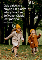 Plakat - Gdy dzieci się śmieją