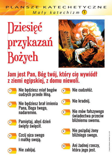 Plansze katechetyczne - mały katechizm